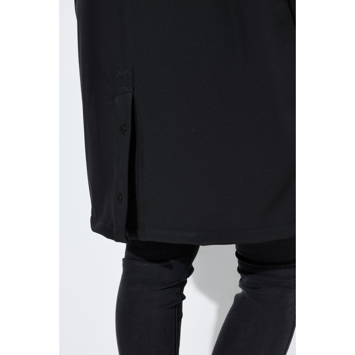Duffel-coat HYPRAR noir, ULLA POPKEN