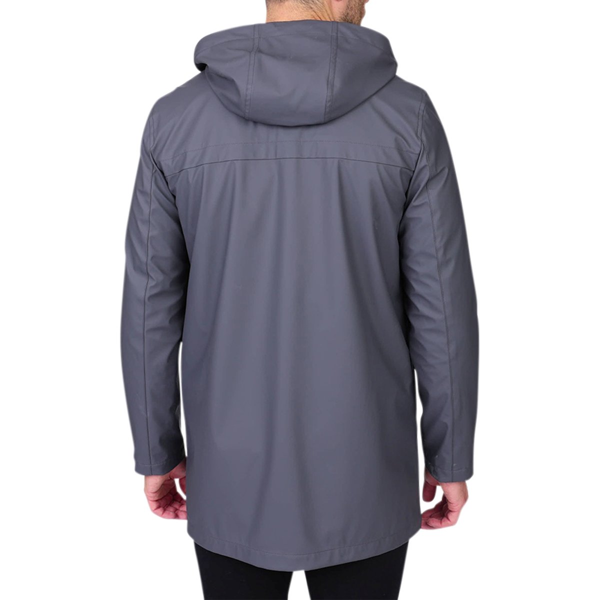 Parka légère Hudson anthracite, MISE AU GREEN