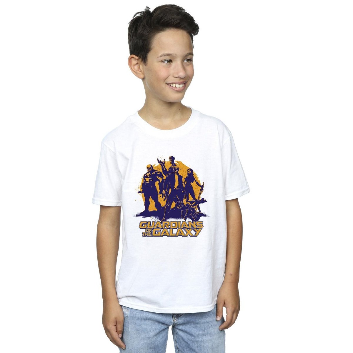 T-shirt blanc, LES GARDIENS DE LA GALAXIE