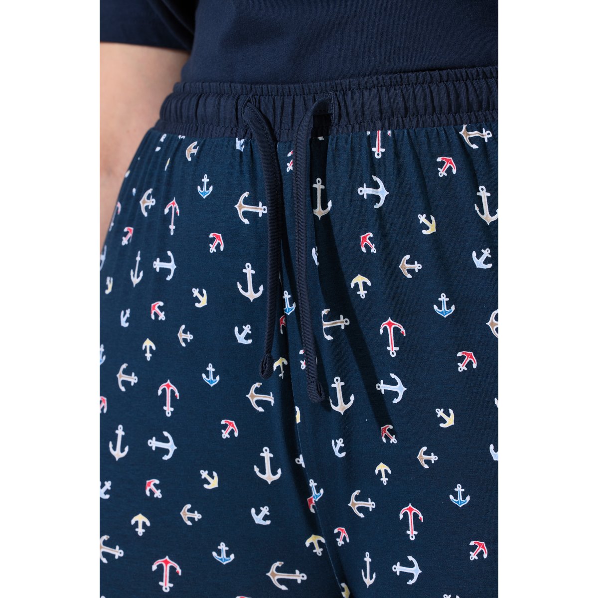 Shorts de pyjama, lot de 2 bleu nuit, ULLA POPKEN