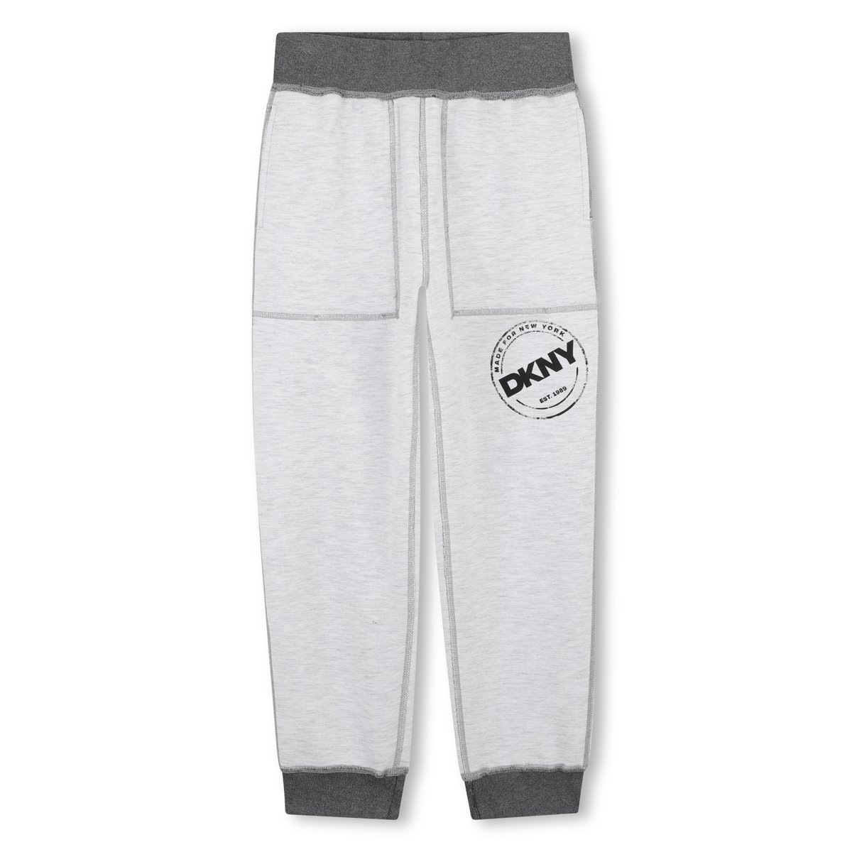 Pantalons réversibles gris chine fonce, DKNY