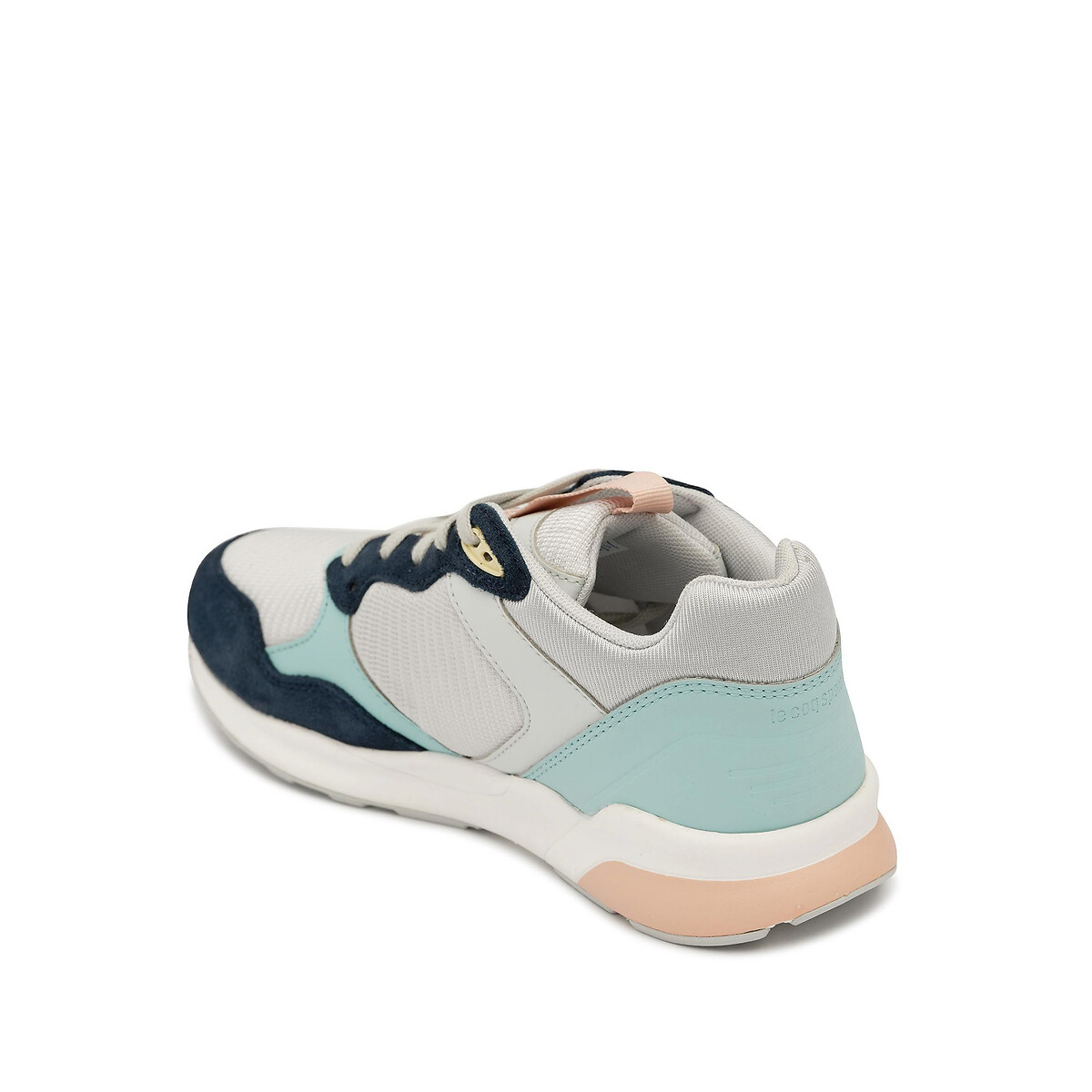 Baskets Basses R500 bleu turquoise/bleu marine, LE COQ SPORTIF