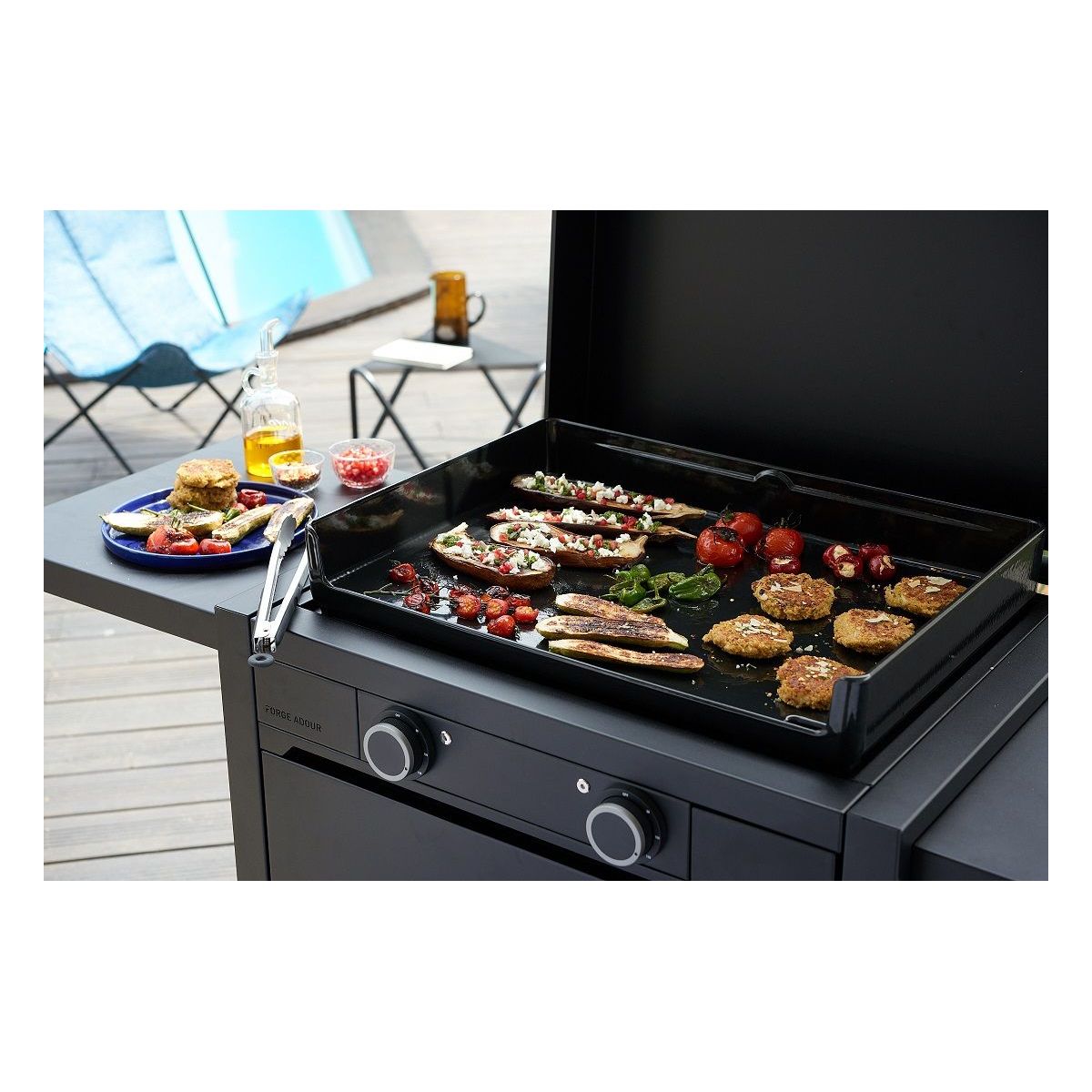 Chariot plancha CH MAF 60 N inox, FORGE ADOUR