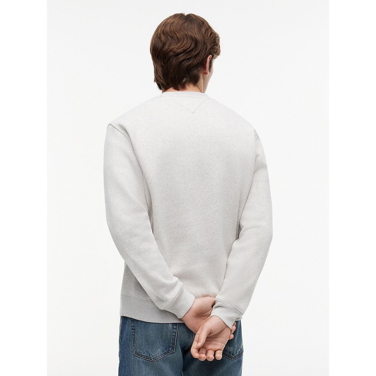 Sweat col rond gris, TOMMY JEANS