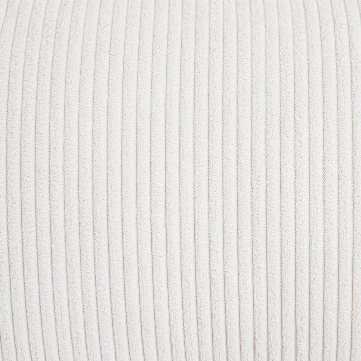 Modulaire 3-zitsbank in geribbeld polyester, Giuliano creme , AM.PM