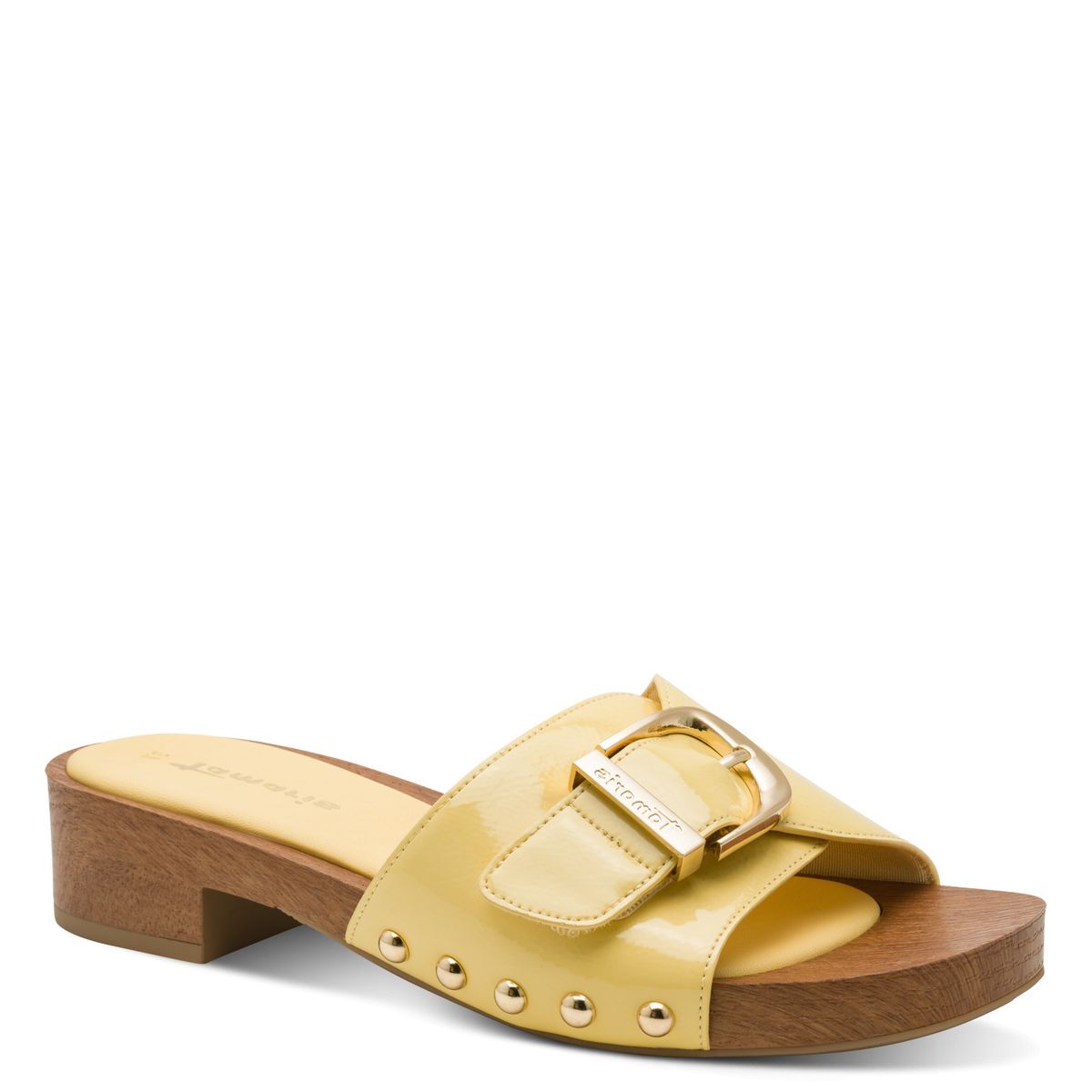 Mule en boucle jaune, TAMARIS