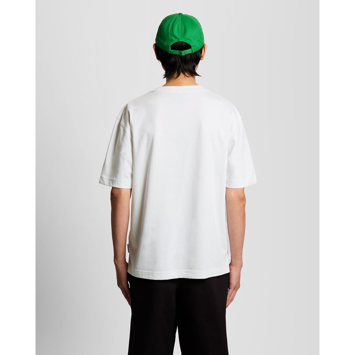 T-shirt botanique brodé poche blanc, LYLE & SCOTT