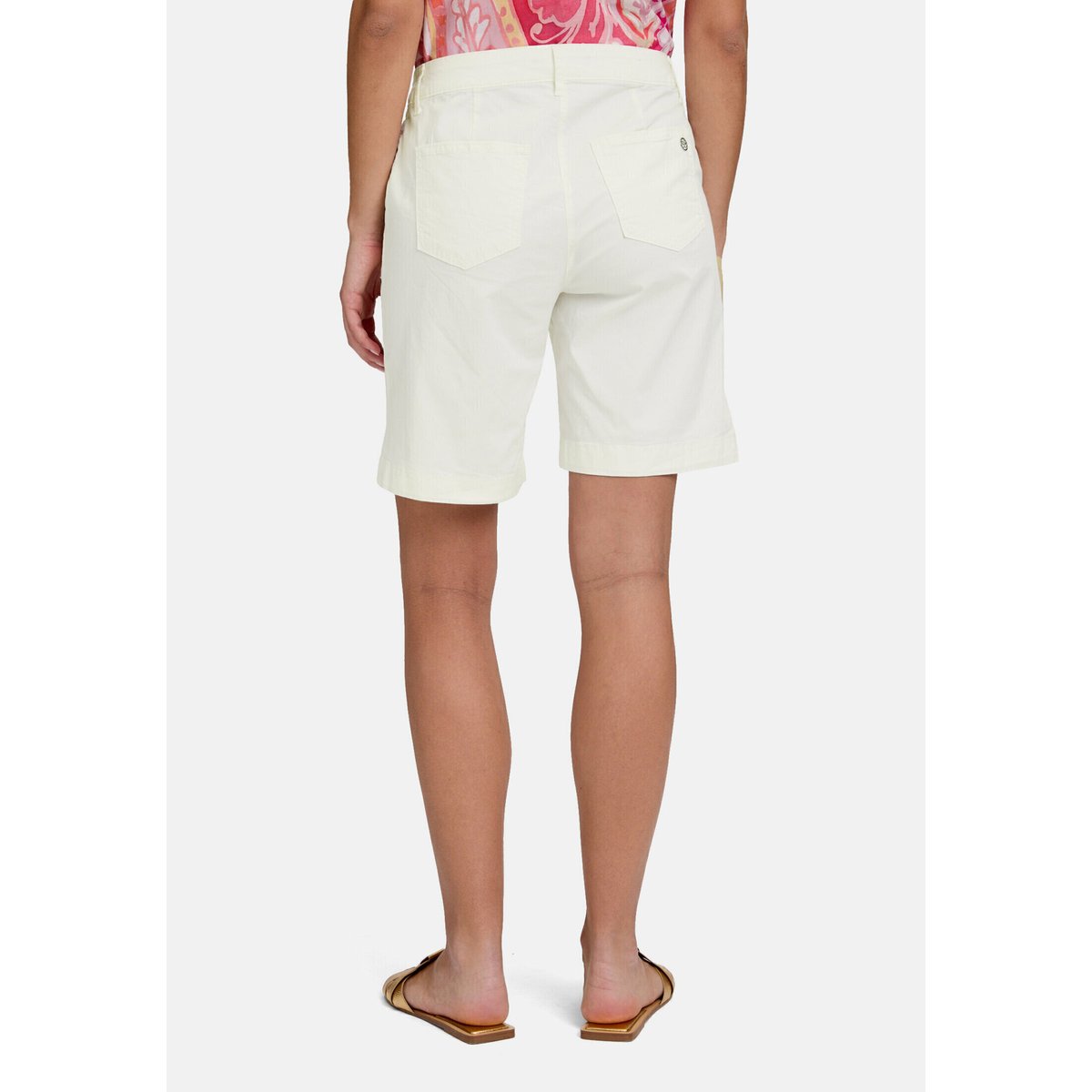 Pantalon d'été à poches extérieures blanc, BETTY BARCLAY