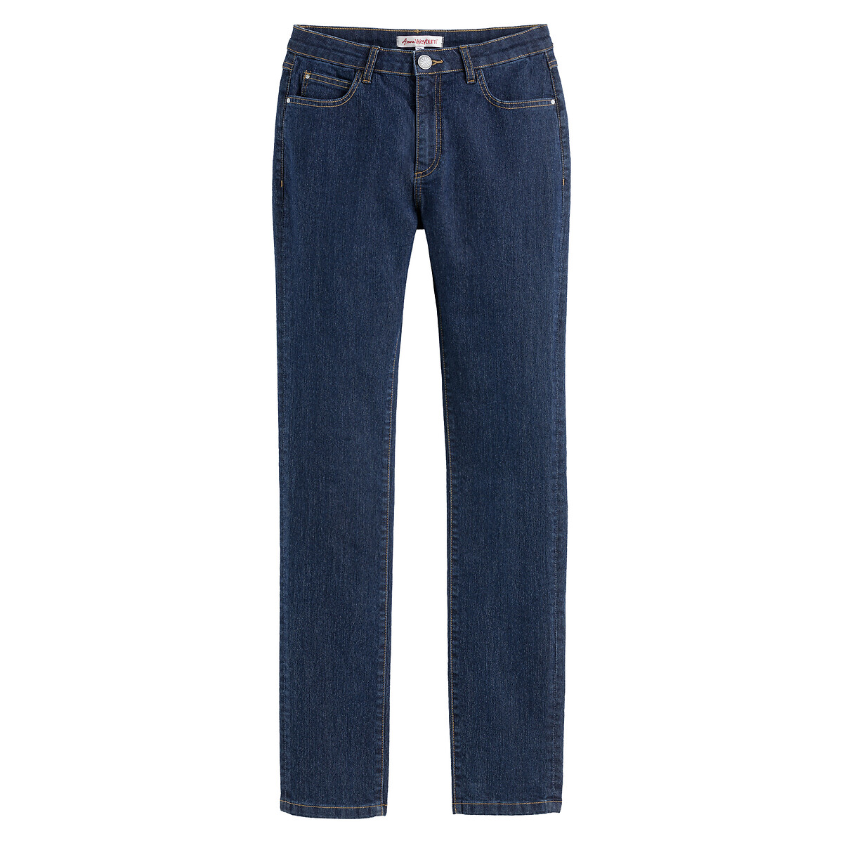 Jean regular, droit bleu brut, ANNE WEYBURN