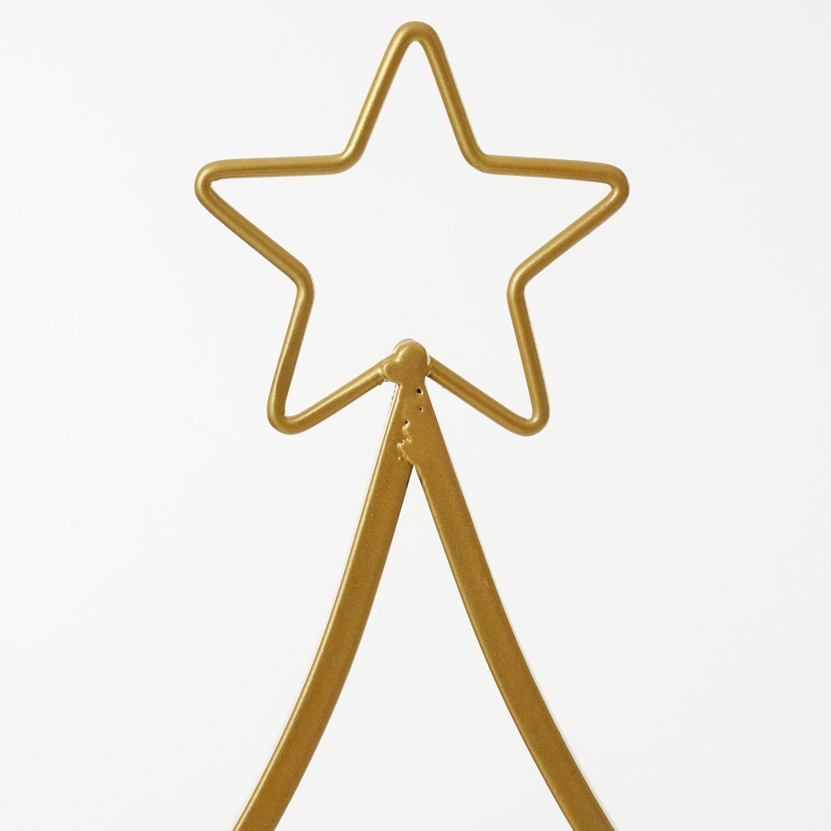 Sapin de Noël décoratif pour ornements H79 cm HOLLIX or, MICA DECORATIONS