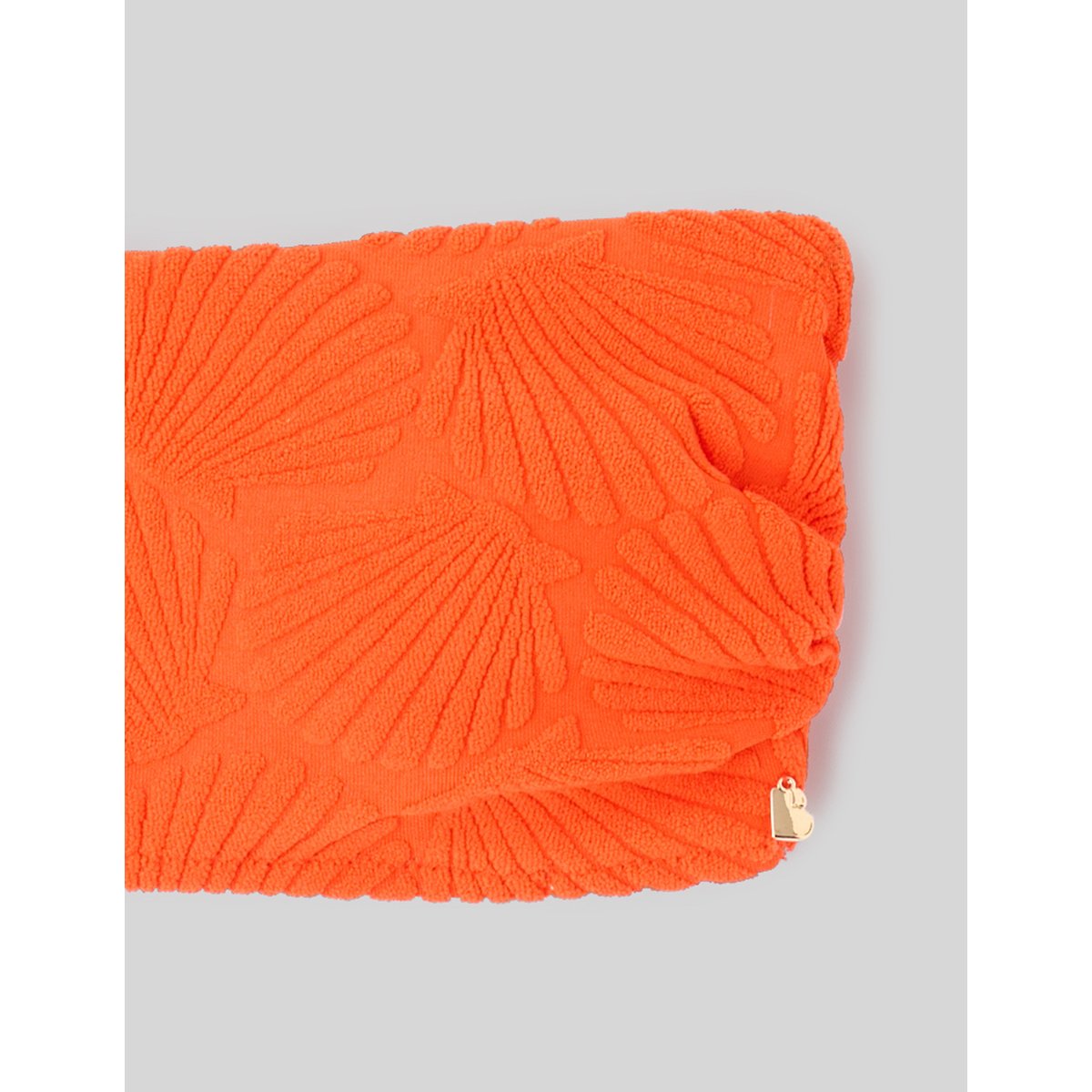 Haut de maillot de bain rouge, BZB
