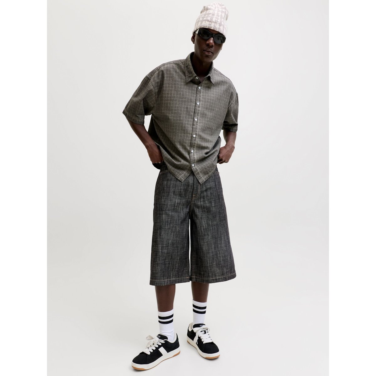 Short En Denim bleue - blue denim 1, JACK & JONES