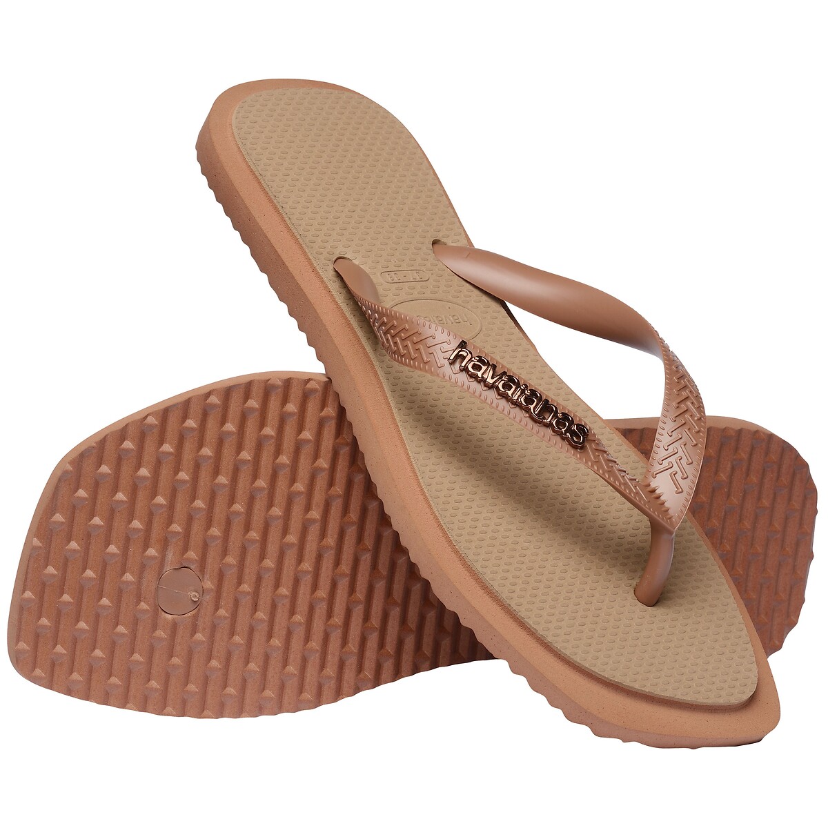 Flip-Flops Top Square Fusion rotgold, HAVAIANAS