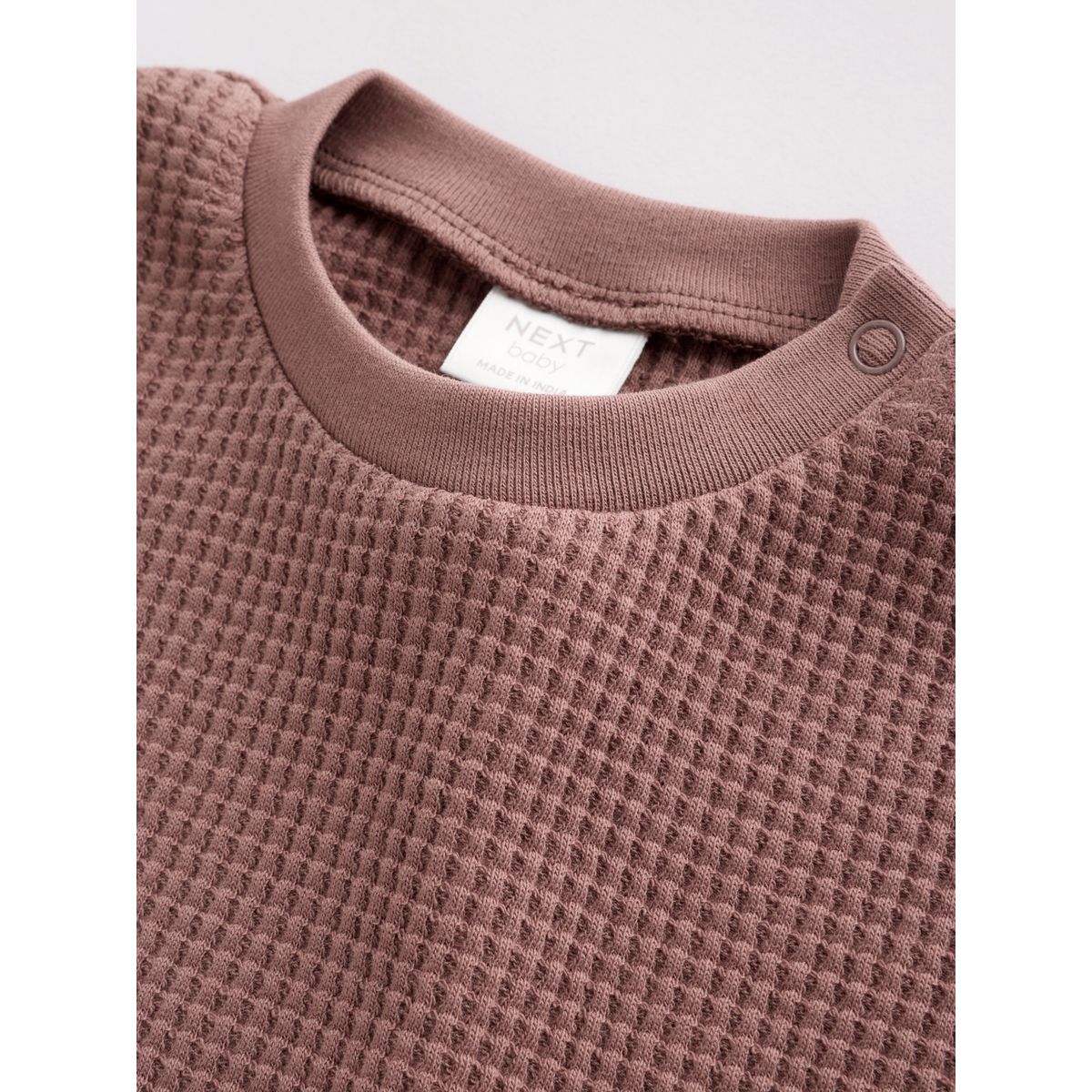 Haut texturé et legging bébé marron, NEXT
