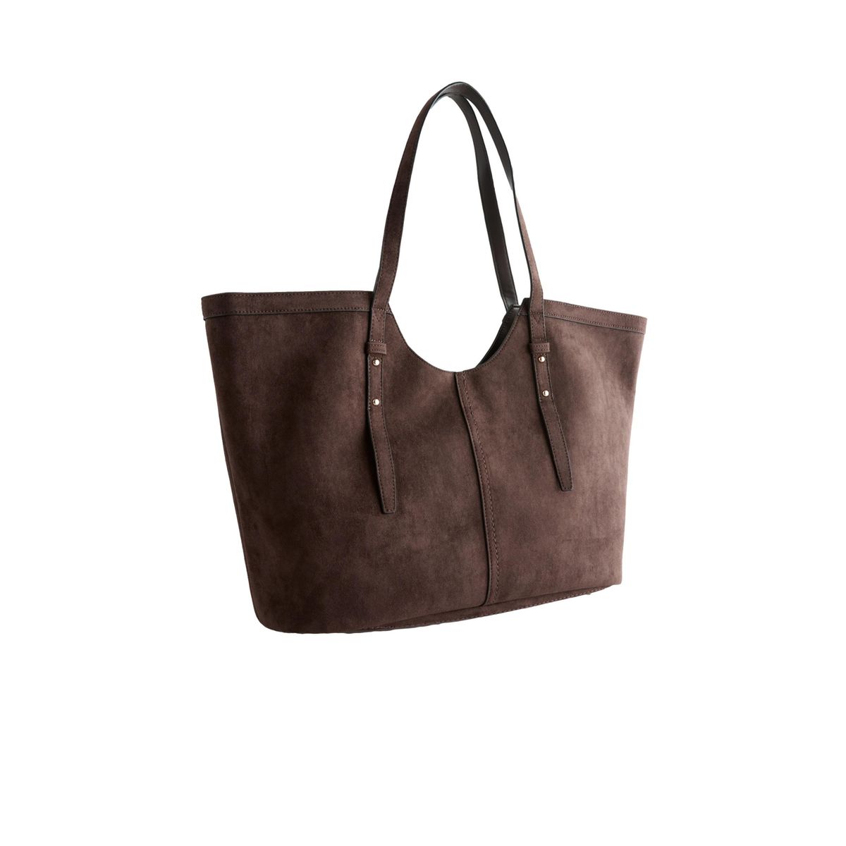 Sac cabas à bandoulière marron chocolat, NEXT