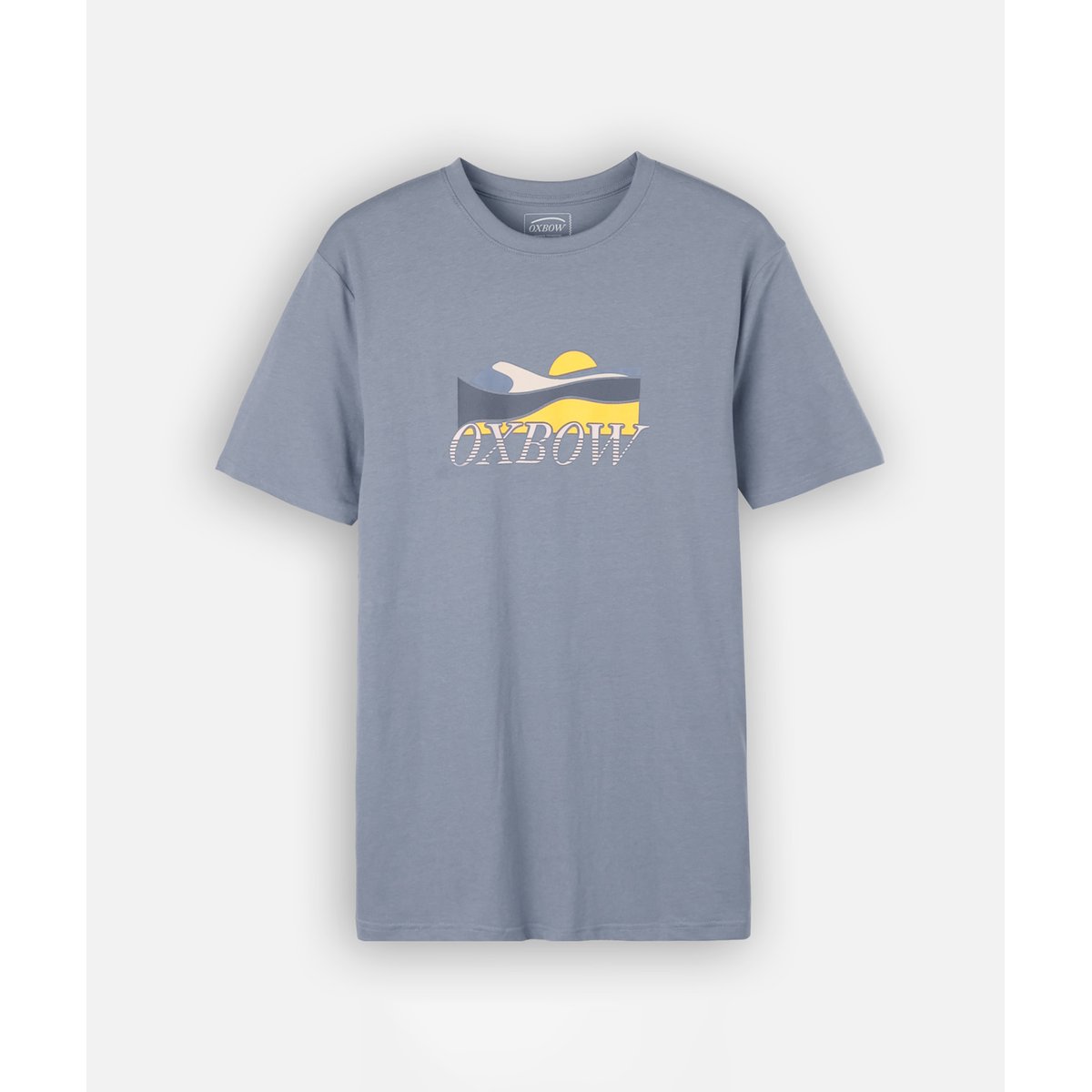 Tee-shirt manches courtes SCENIC faded blue, OXBOW