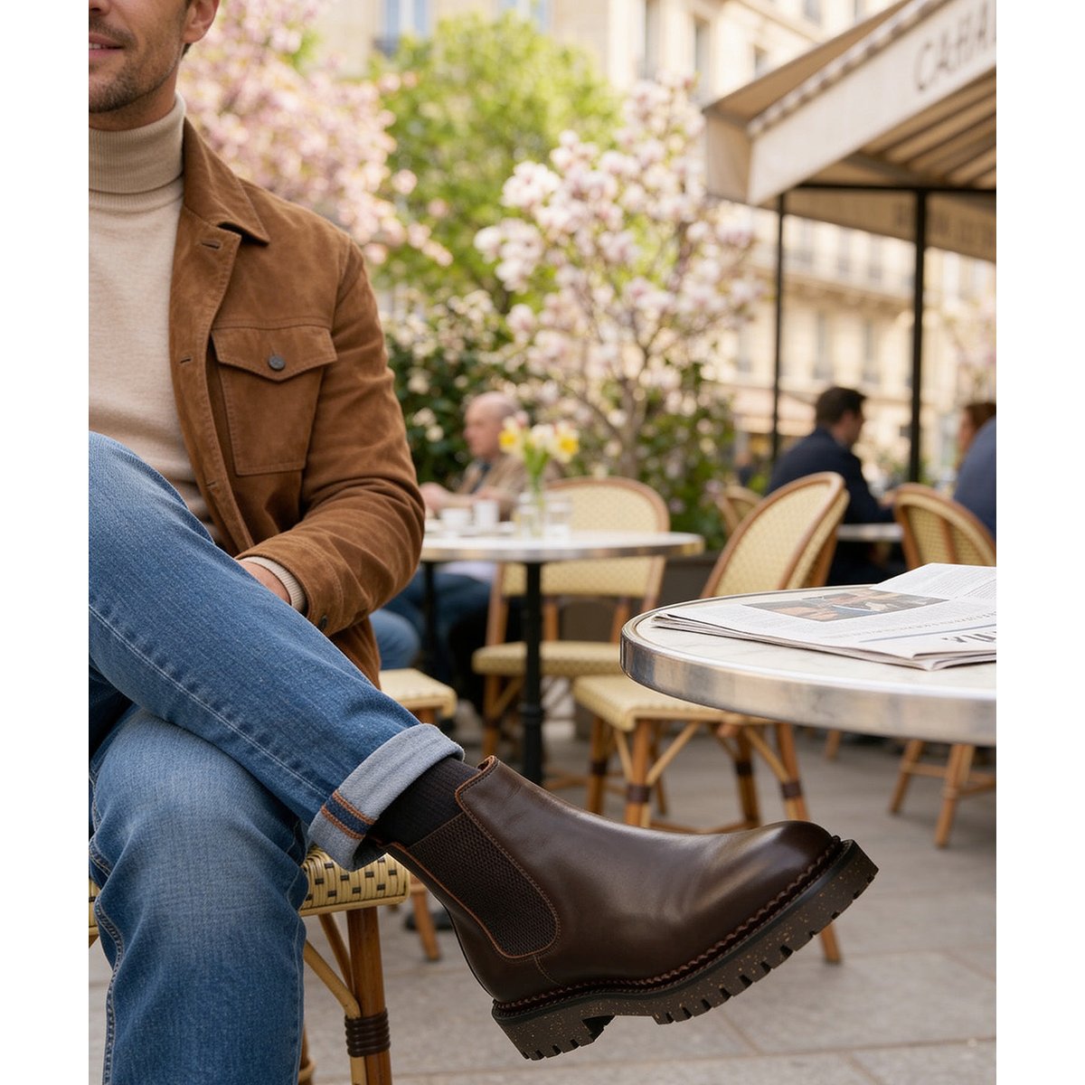 Bottines FULHAM marron, FINSBURY