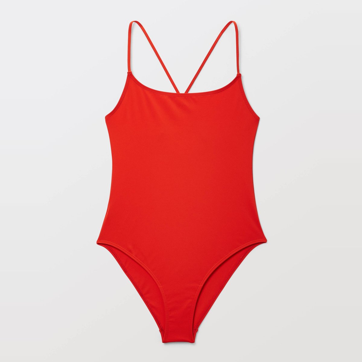 Maillot de bain 1 pièce IVIA orangeade, MONOPRIX