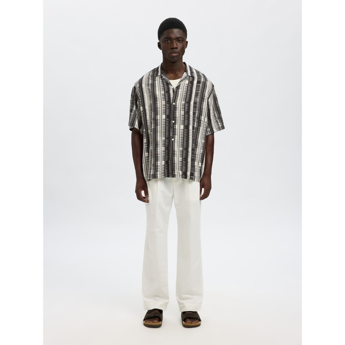 Chemise À Manches Courtes noir - black, SELECTED