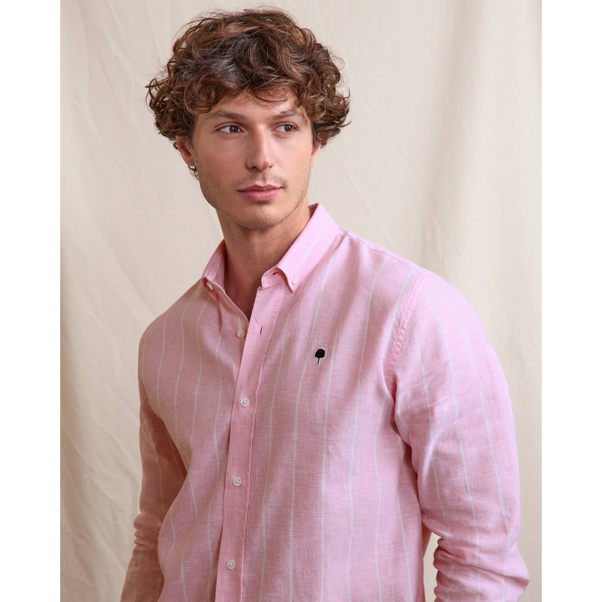 Chemise IVOY rose, FAGUO