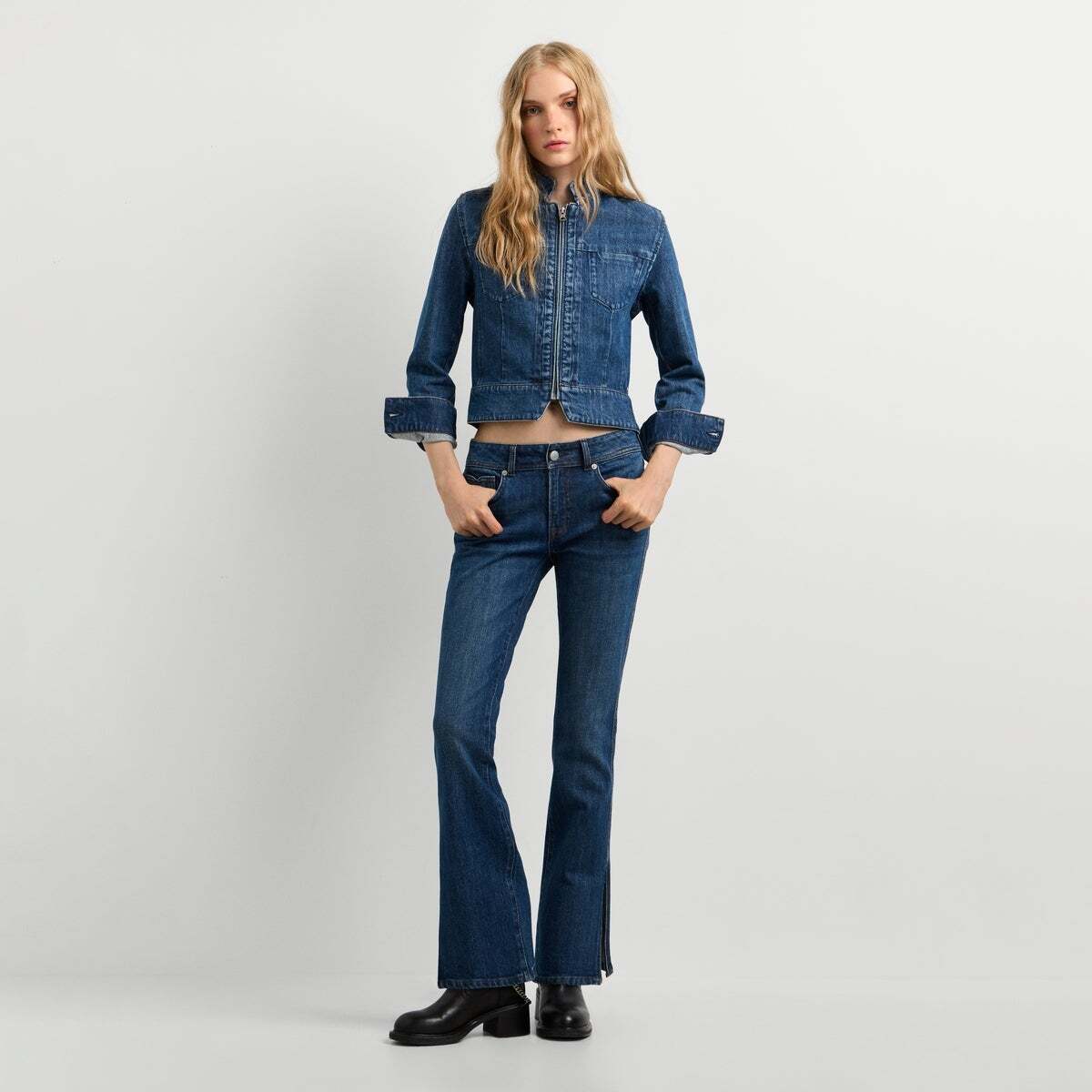 Veste À Coupe Décontractée En Denim 13oz bleu comfort denim, PEPE JEANS