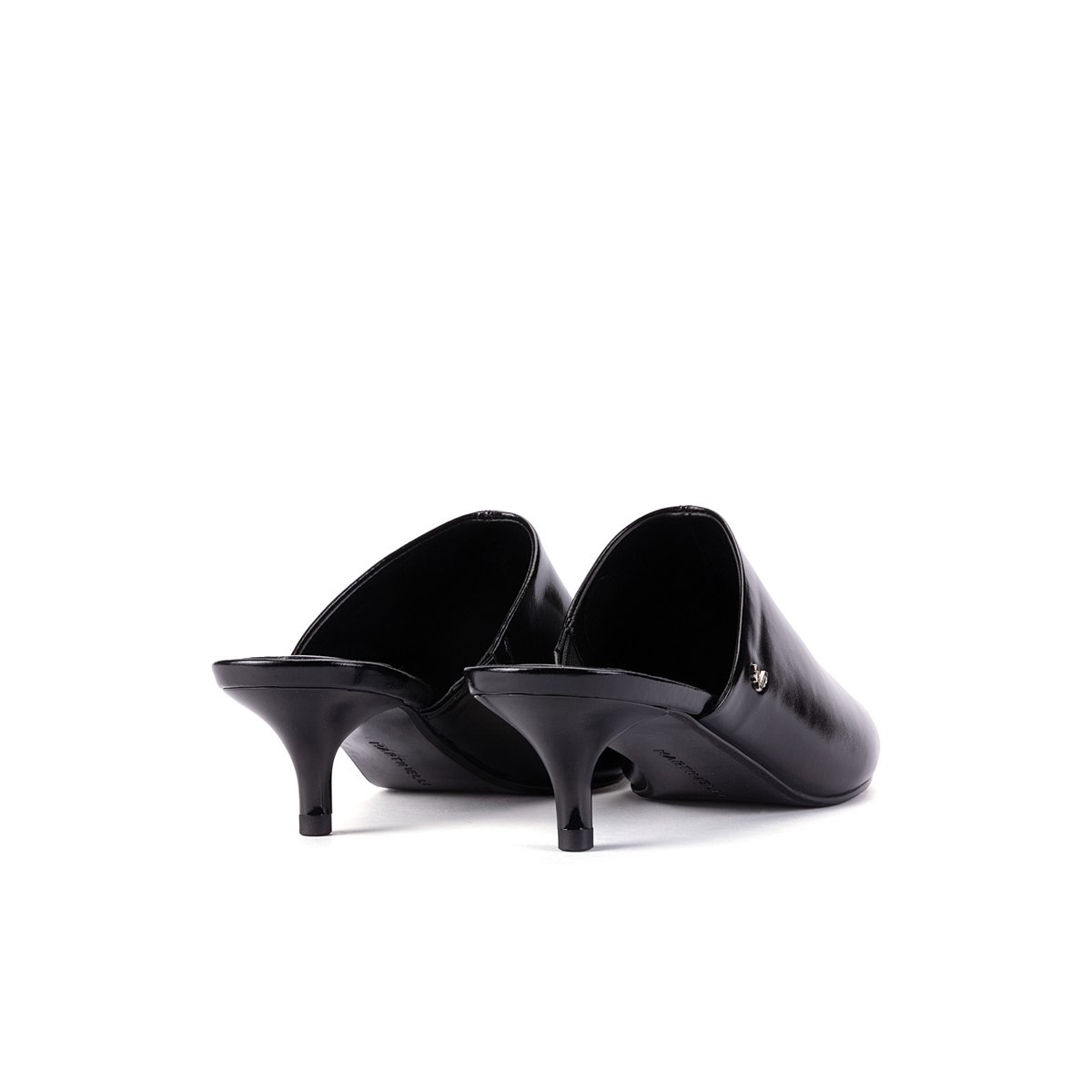 Chaussures à talon cuir Adda black, MARTINELLI