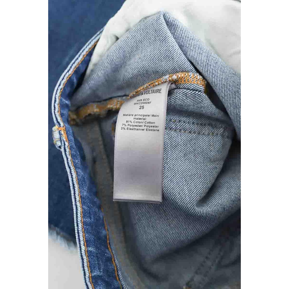 Jean slim - Très Bon État bleu, ZADIG&VOLTAIRE