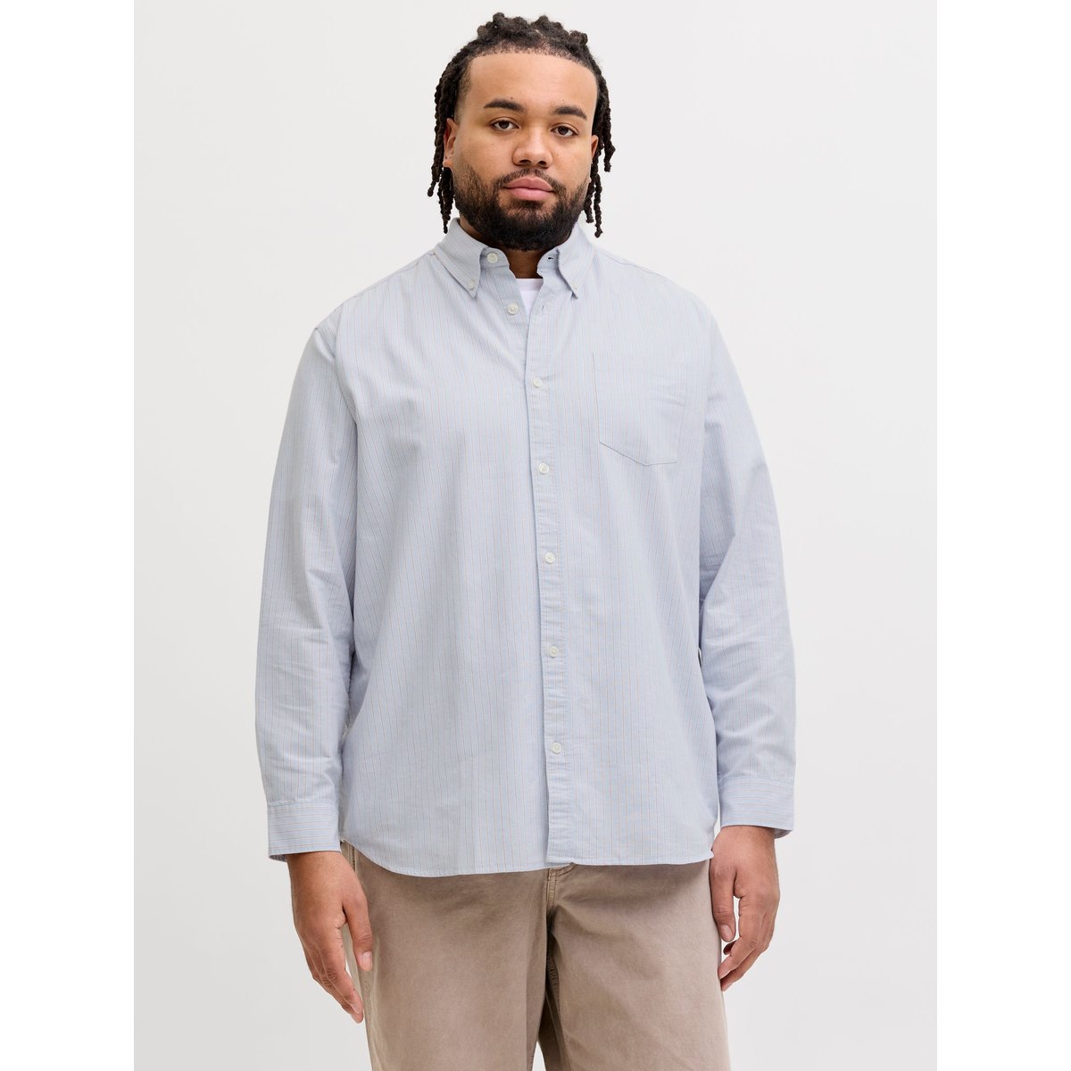 Chemise Oxford cashmere blue 1, JACK & JONES