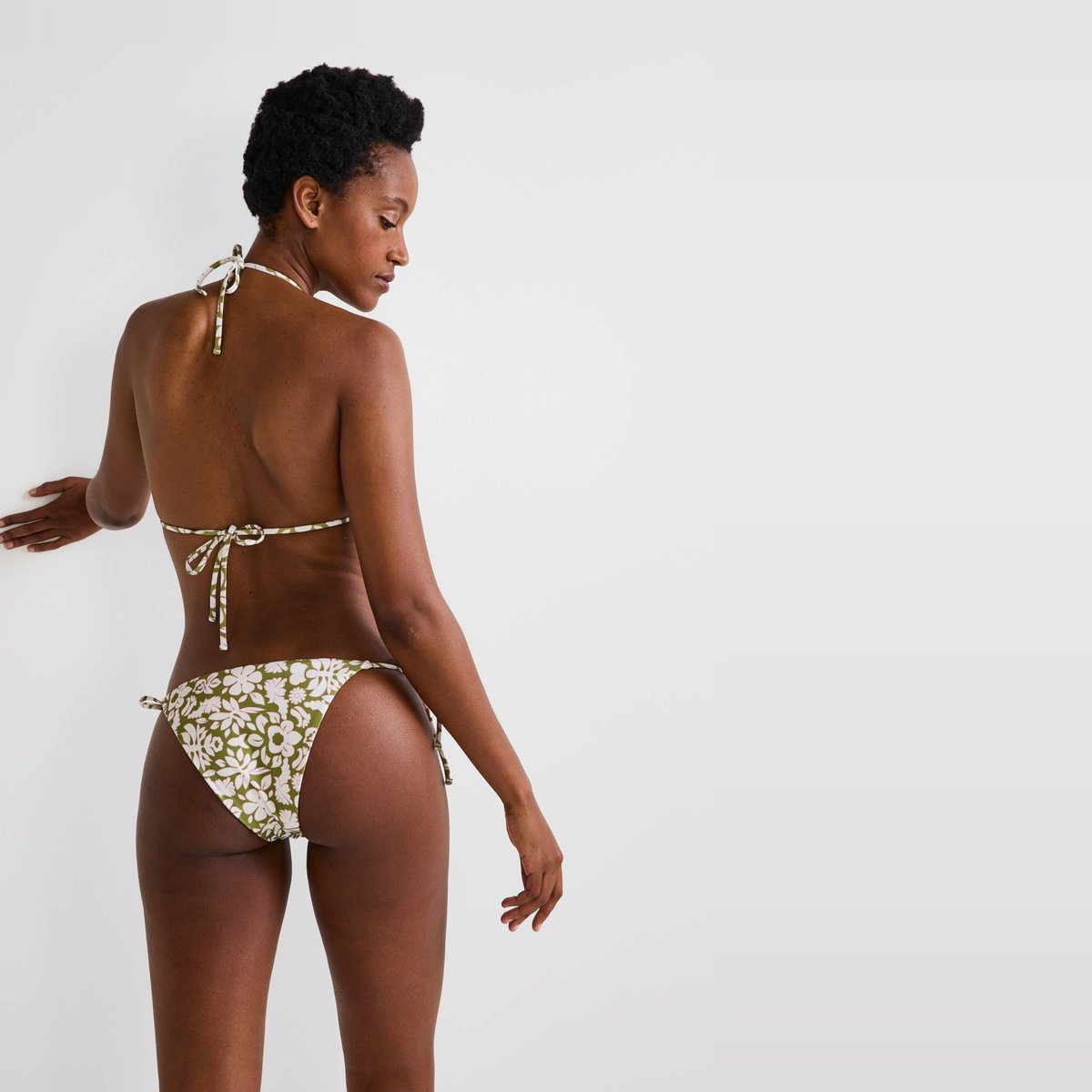 Bas de maillot de bain réversible LOLA ecru, MONOPRIX