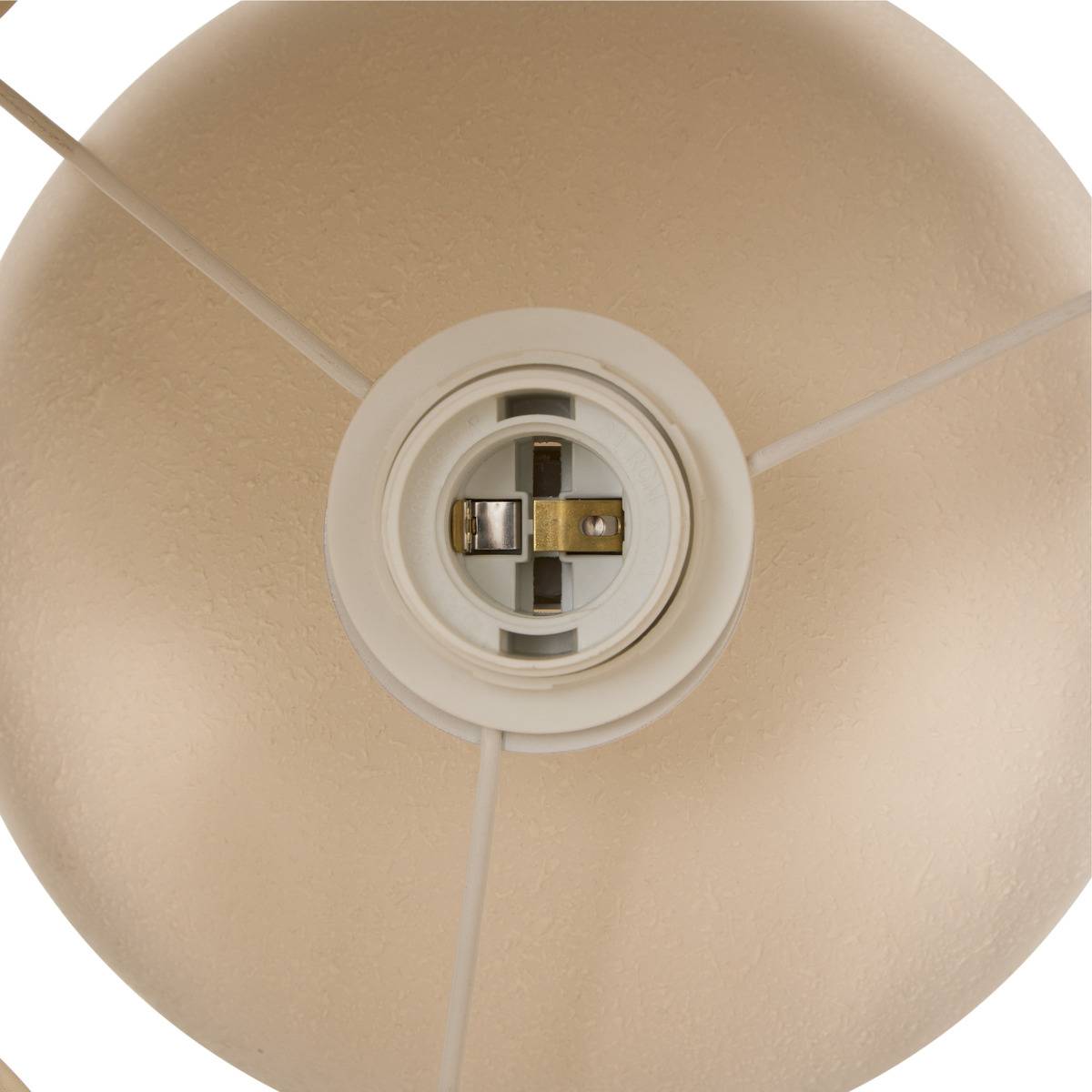 Lampe cylindrique OBINE beige, ATMOSPHERA
