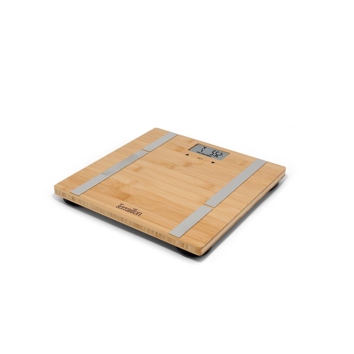 Pèse-personne Bamboo Fit brun, TERRAILLON
