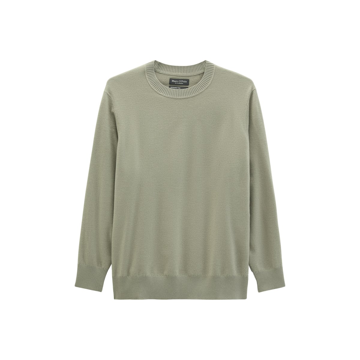 Pull ample aspect laine foulée gris, MARC O'POLO