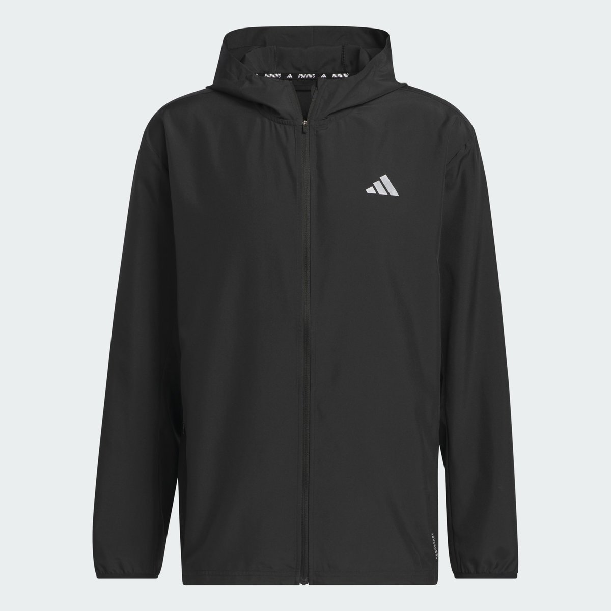 Veste de running noir, adidas Performance