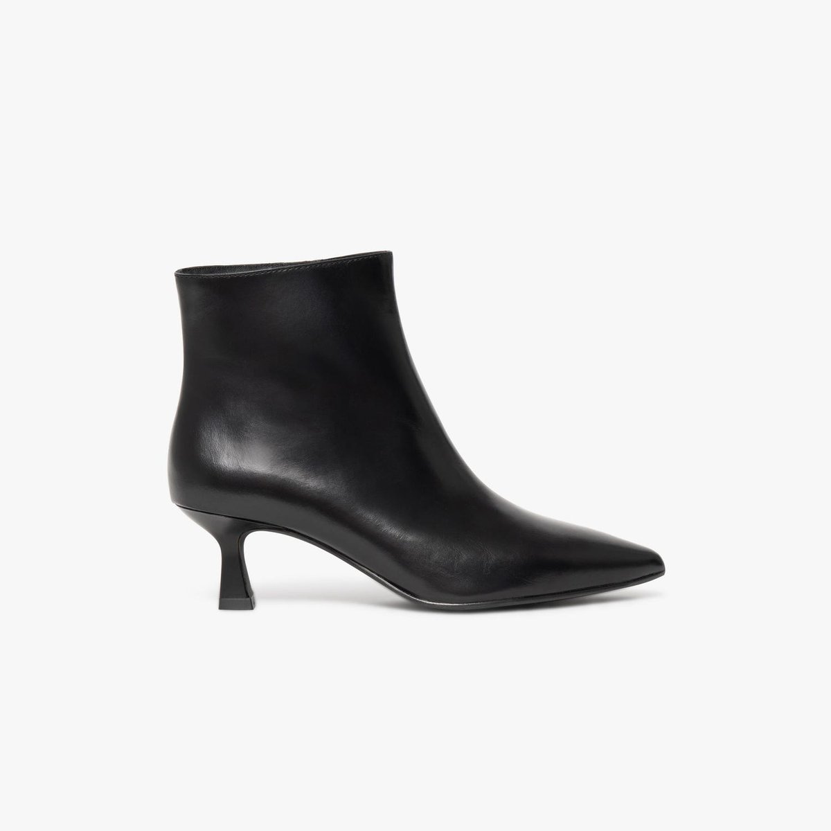 Boots À Talon en cuir JILLA noir, BOCAGE