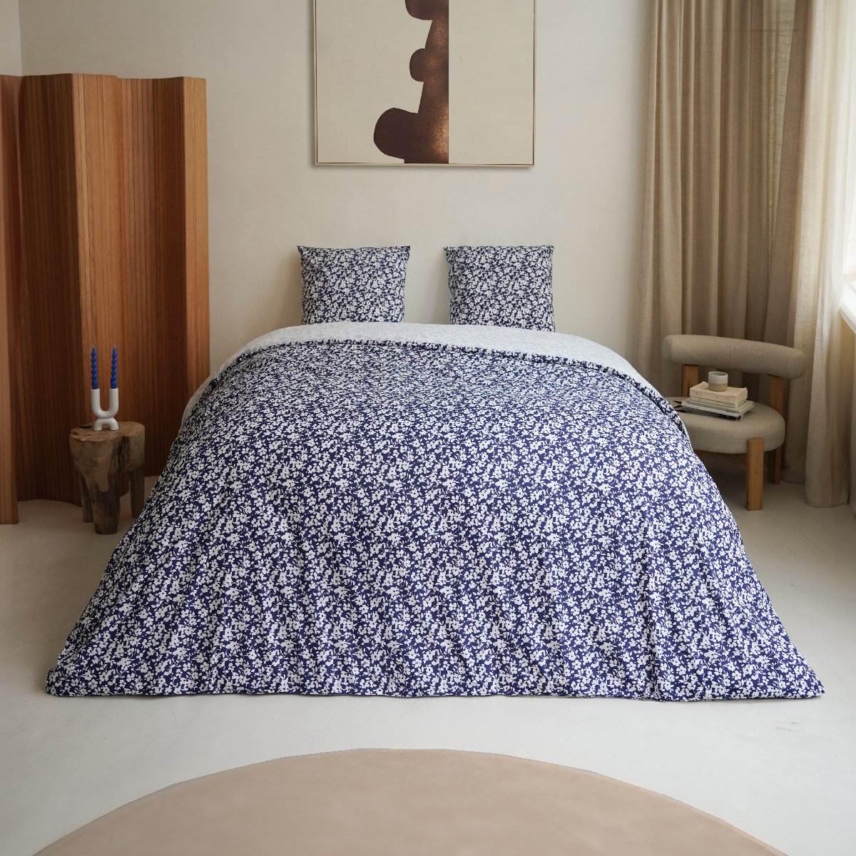Pack Housse de couette + Taie(s) d'oreiller Coton Flora flora, DODO