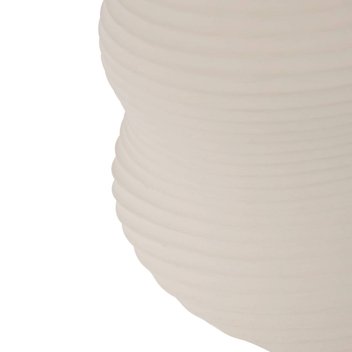 Table d'appoint design torsadé SADDLE sable, ATMOSPHERA