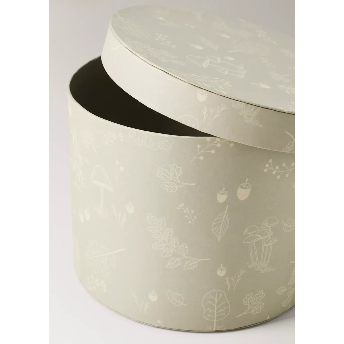 Boîte moyenne pour enfant imprimée blanc cassé, MANGO HOME