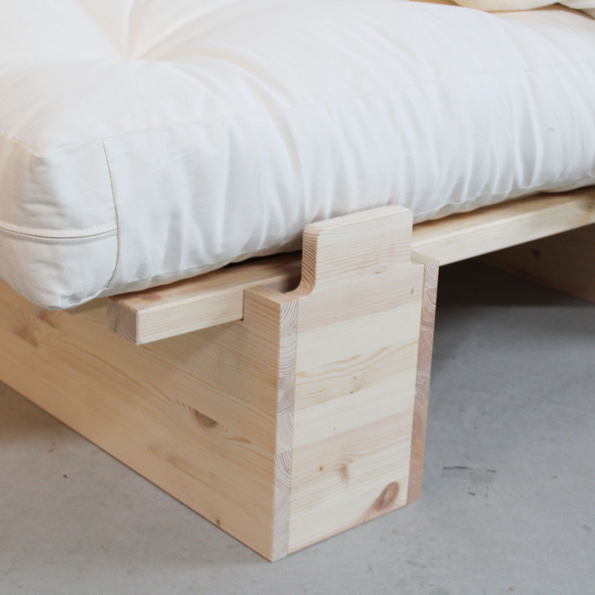 Letto Everlasting - 70*190/200 legno chiaro, EUROPE & NATURE