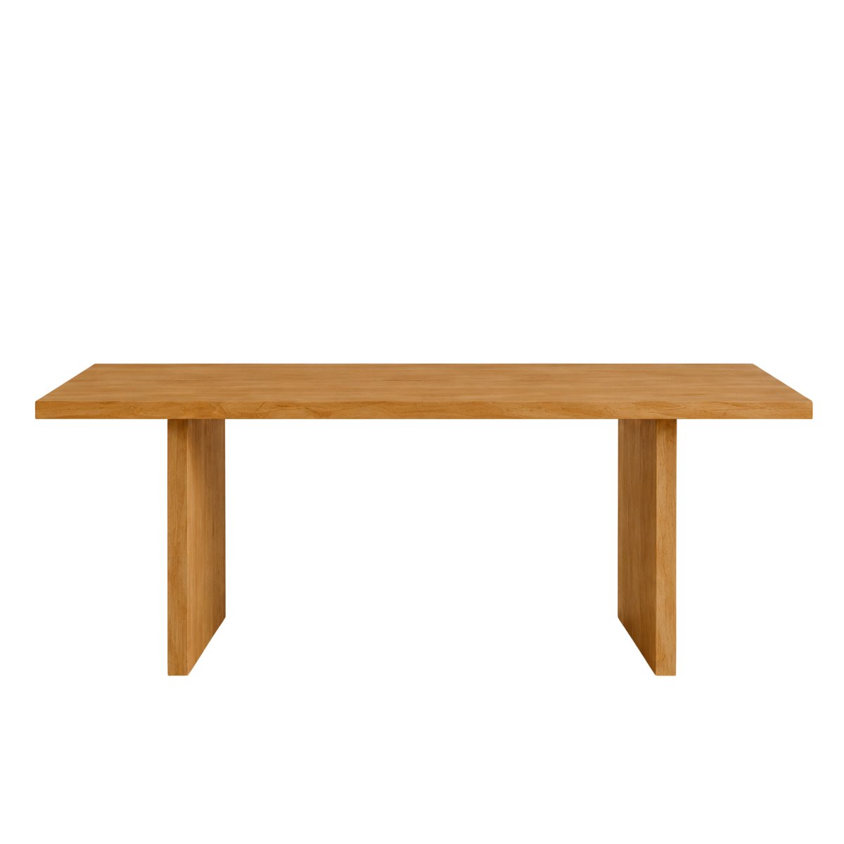 Table à manger en bois 140 cm - MAIA couleur unique, HANNUN
