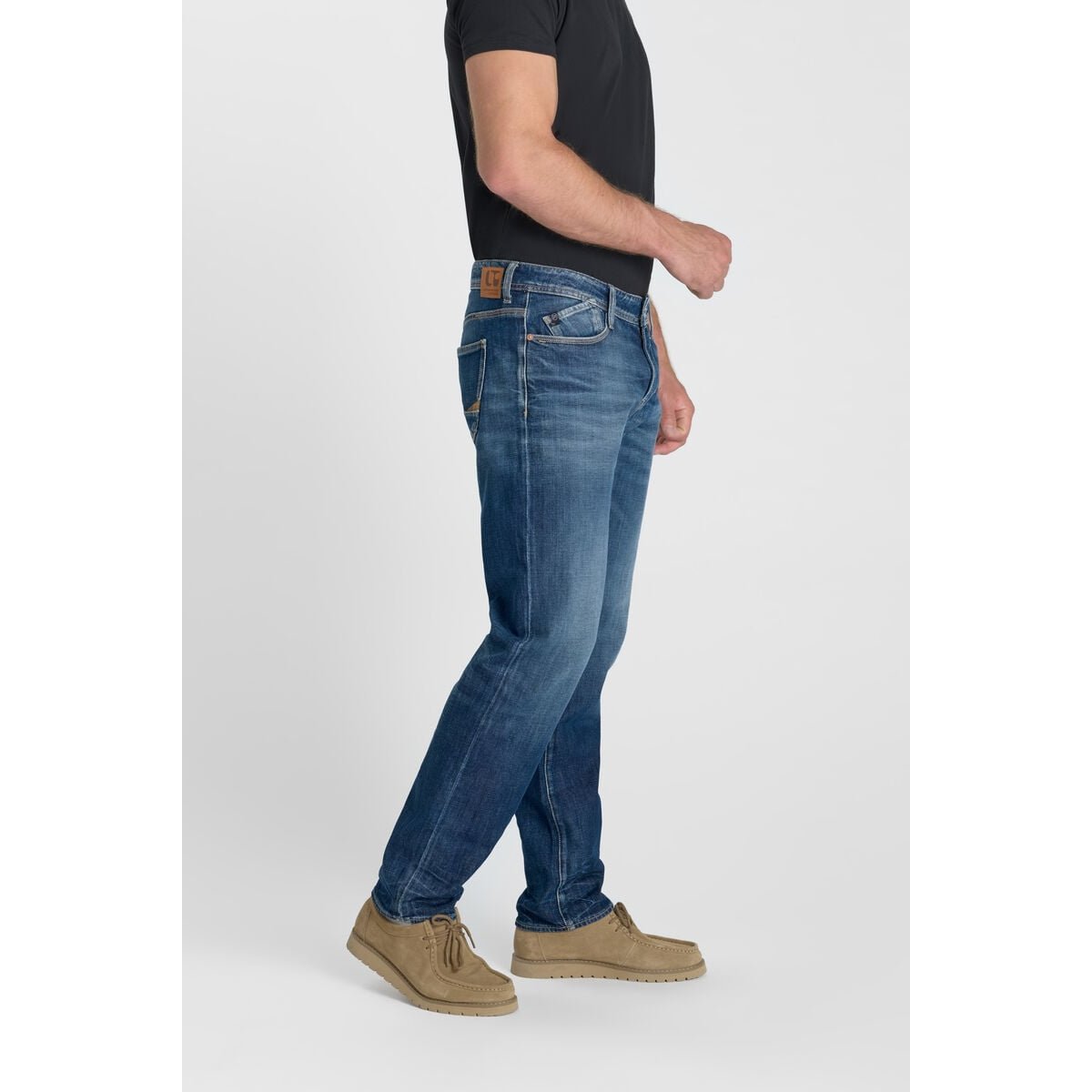 Jeans droite 800/12, longueur 34 blue, LE TEMPS DES CERISES