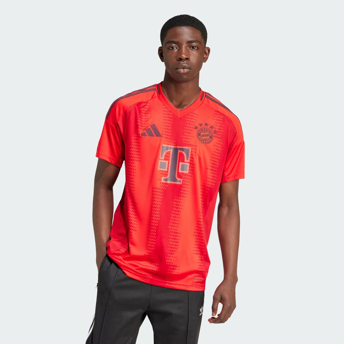 Maillot Domicile FC Bayern 24/25 red, adidas Performance
