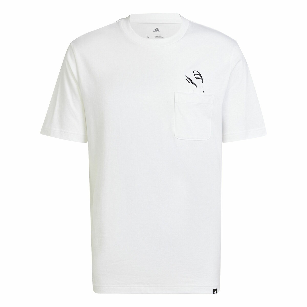 Lounges Slice Graphic T-Shirt with Pocket white, ADIDAS SPORTSWEAR