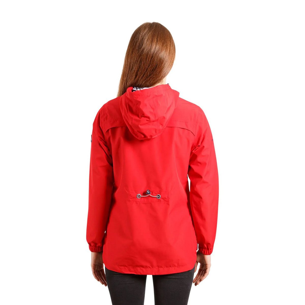 Veste imperméable unie FLOURISH rouge, TRESPASS