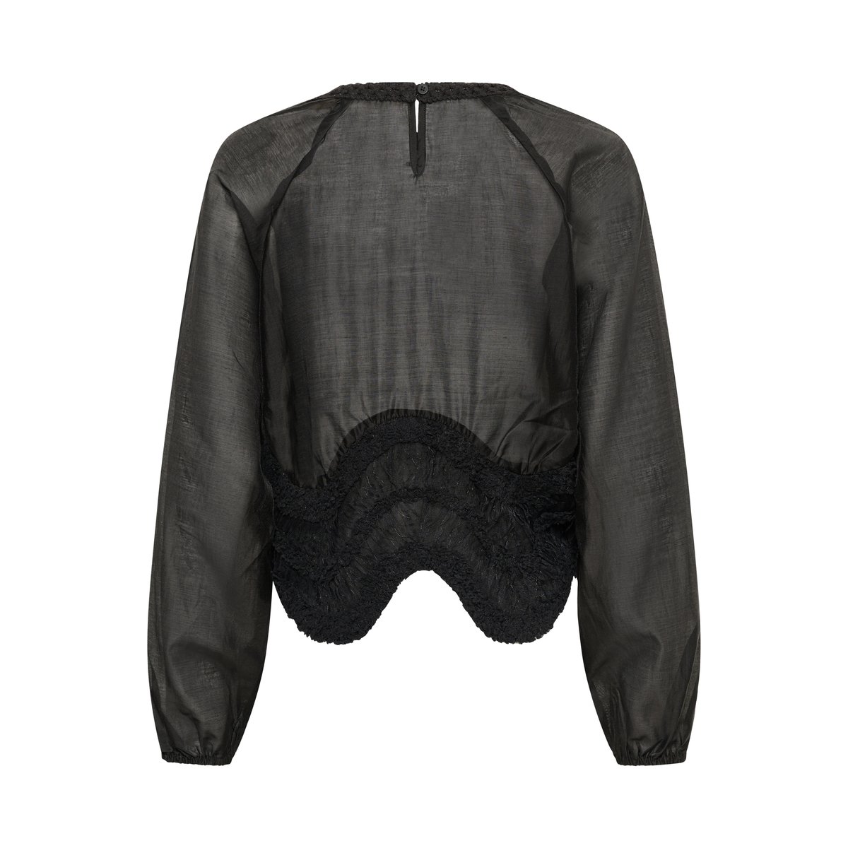 Blouse à manches longues noir meteorite, CULTURE