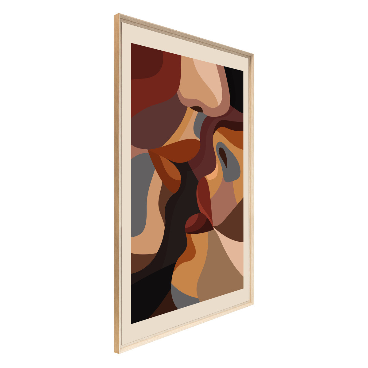 Tableau Mural Encadré Visages Abstraits ABSTRAIT tableaux encadrés, CEANOTHE