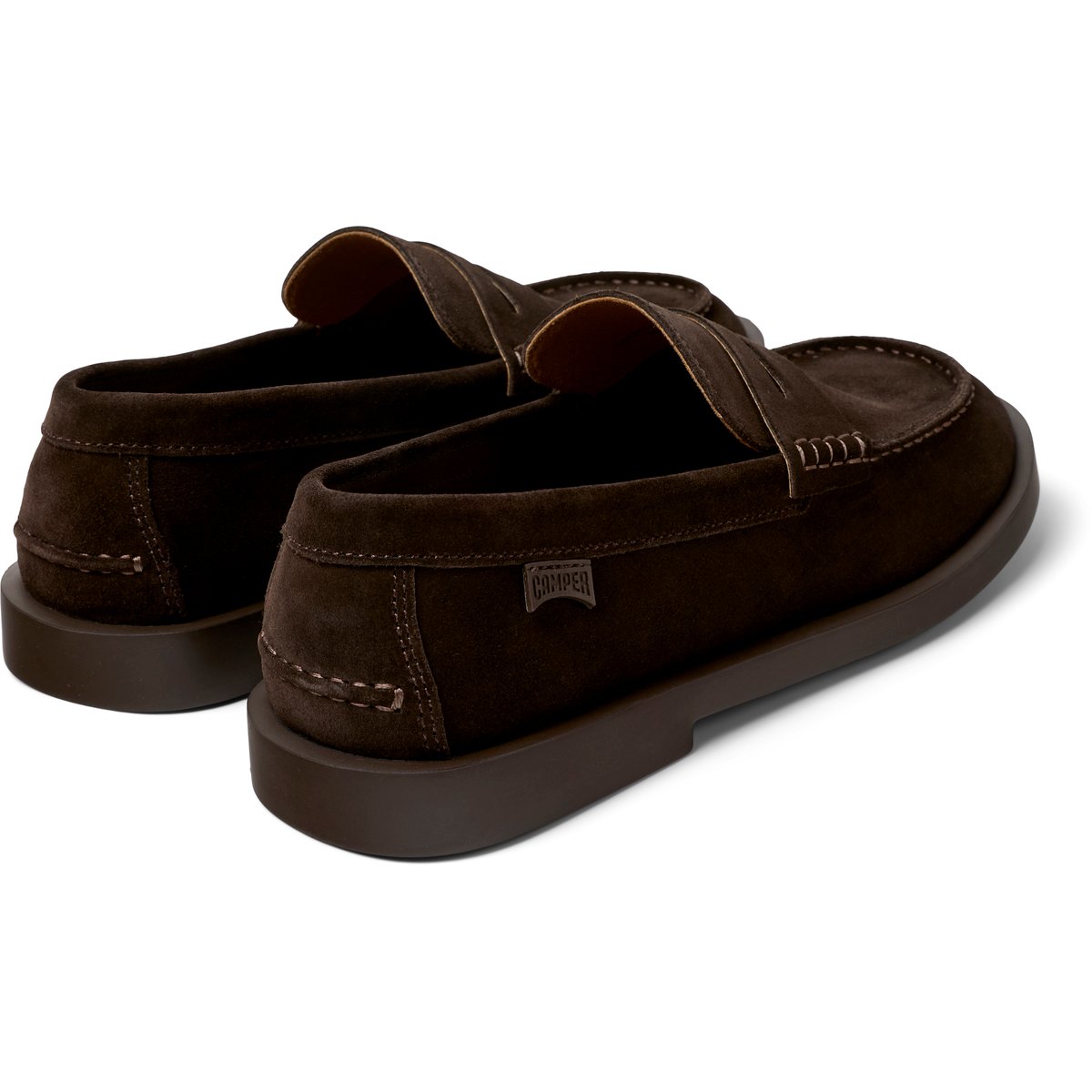 Mocassins Cuir DON marron foncé, CAMPER