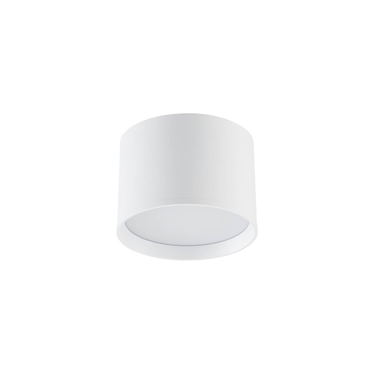 Plafonnier en aluminium moderneLED, Nivoria blanc, LINDBY