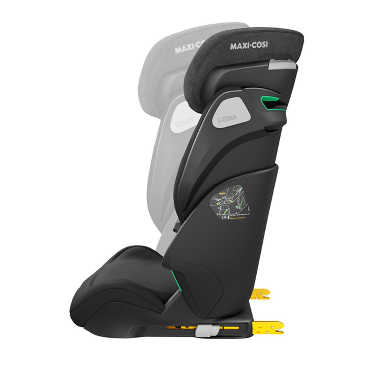 Siège auto enfant Kore i-Size, Isofix noir authentique, MAXI COSI