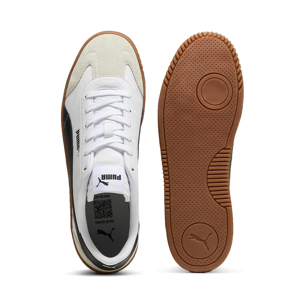 Club 5v5 Trainers white/black/grey, PUMA