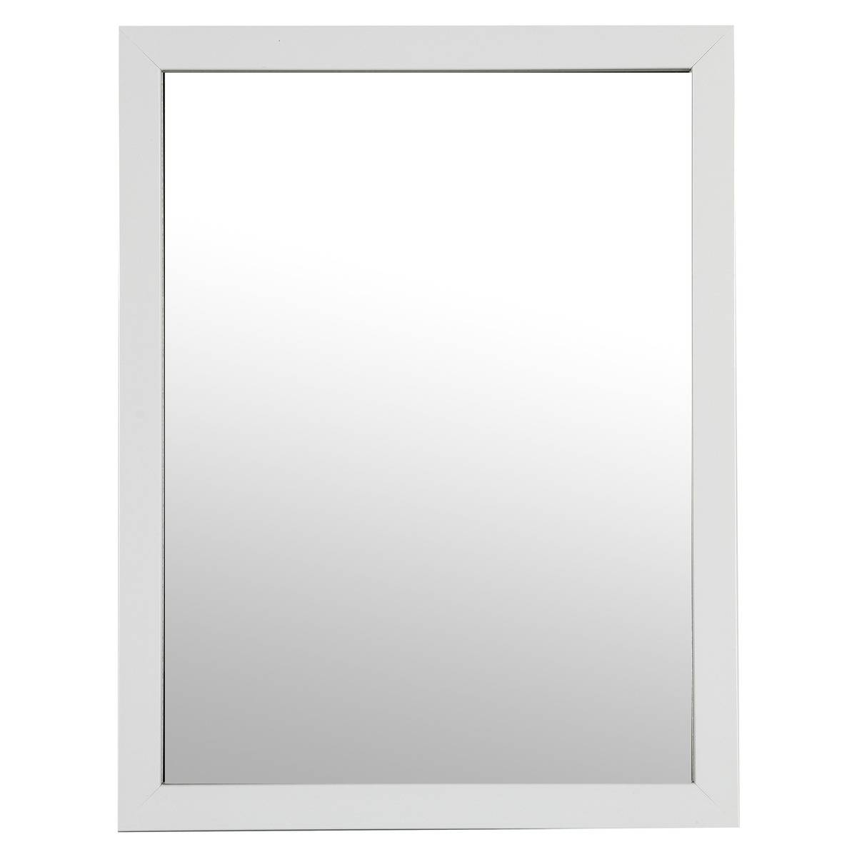 Miroir 24x33,5 cm FIRST blanc, ATMOSPHERA